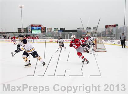 Thumbnail 3 in Canandaigua Academy vs. Victor (Frozen Frontier) photogallery.