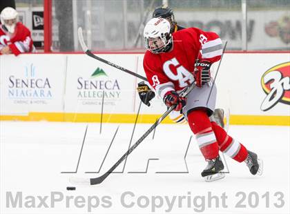 Thumbnail 2 in Canandaigua Academy vs. Victor (Frozen Frontier) photogallery.