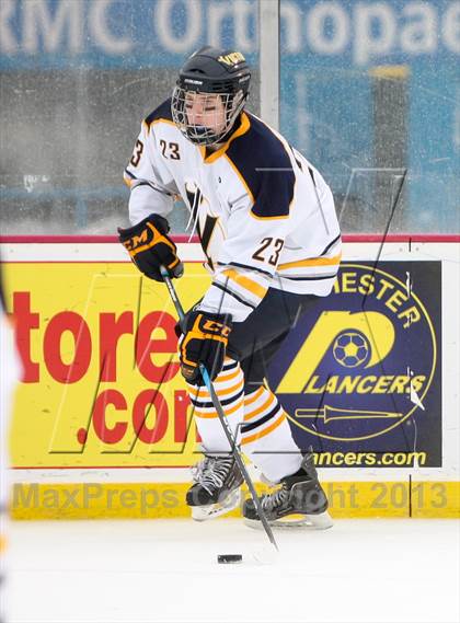 Thumbnail 3 in Canandaigua Academy vs. Victor (Frozen Frontier) photogallery.