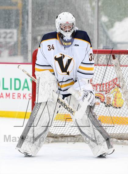 Thumbnail 2 in Canandaigua Academy vs. Victor (Frozen Frontier) photogallery.