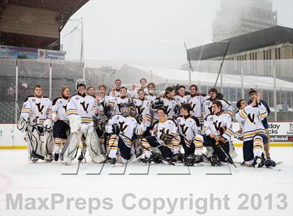 Thumbnail 2 in Canandaigua Academy vs. Victor (Frozen Frontier) photogallery.