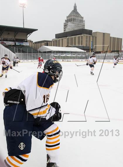 Thumbnail 2 in Canandaigua Academy vs. Victor (Frozen Frontier) photogallery.