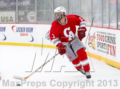 Thumbnail 3 in Canandaigua Academy vs. Victor (Frozen Frontier) photogallery.