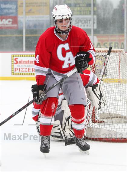 Thumbnail 3 in Canandaigua Academy vs. Victor (Frozen Frontier) photogallery.