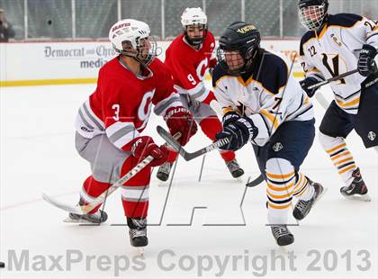 Thumbnail 3 in Canandaigua Academy vs. Victor (Frozen Frontier) photogallery.