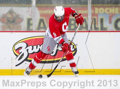 Thumbnail 3 in Canandaigua Academy vs. Victor (Frozen Frontier) photogallery.