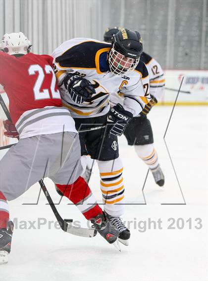 Thumbnail 2 in Canandaigua Academy vs. Victor (Frozen Frontier) photogallery.