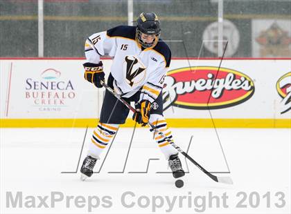 Thumbnail 2 in Canandaigua Academy vs. Victor (Frozen Frontier) photogallery.