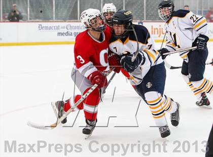 Thumbnail 1 in Canandaigua Academy vs. Victor (Frozen Frontier) photogallery.