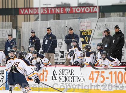 Thumbnail 3 in Canandaigua Academy vs. Victor (Frozen Frontier) photogallery.