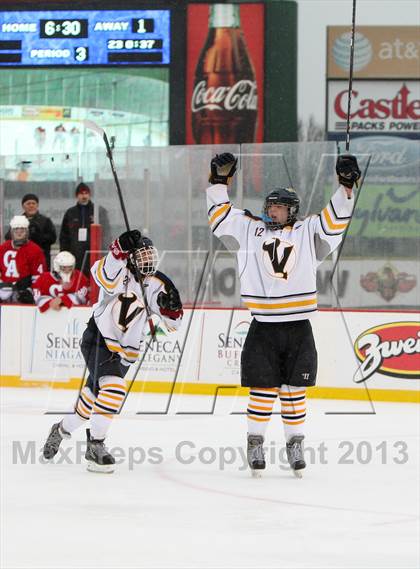 Thumbnail 3 in Canandaigua Academy vs. Victor (Frozen Frontier) photogallery.