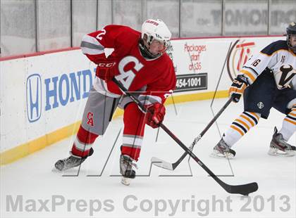 Thumbnail 1 in Canandaigua Academy vs. Victor (Frozen Frontier) photogallery.