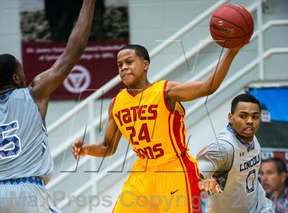 Thumbnail 2 in Yates vs. Lincoln (Spalding Hoophall Classic) photogallery.
