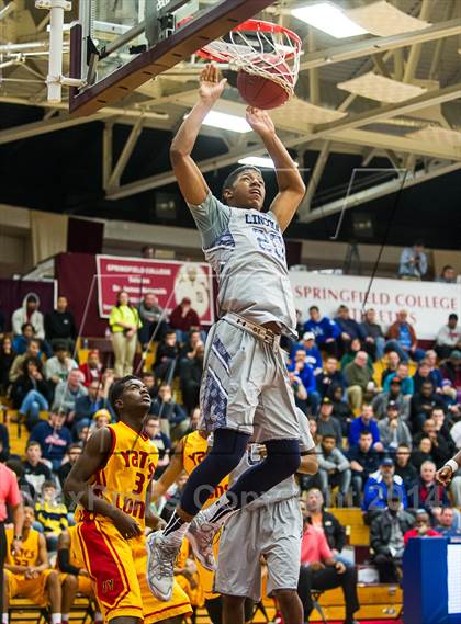 Thumbnail 2 in Yates vs. Lincoln (Spalding Hoophall Classic) photogallery.
