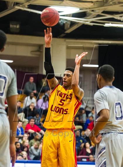 Thumbnail 1 in Yates vs. Lincoln (Spalding Hoophall Classic) photogallery.