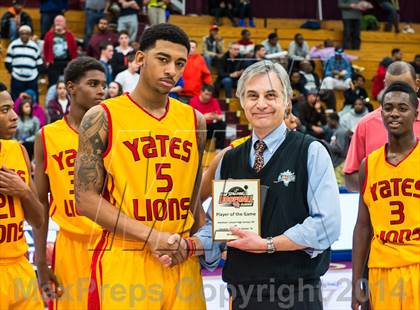 Thumbnail 2 in Yates vs. Lincoln (Spalding Hoophall Classic) photogallery.