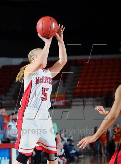 Thumbnail 2 in McPherson vs. Labette County (KSHSAA 4A 1st Round) photogallery.