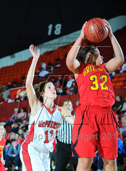 Thumbnail 2 in McPherson vs. Labette County (KSHSAA 4A 1st Round) photogallery.