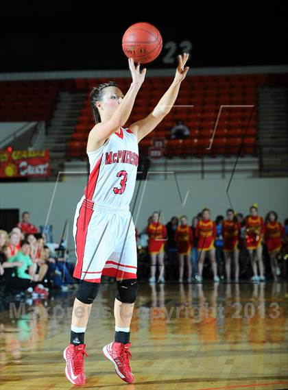Thumbnail 2 in McPherson vs. Labette County (KSHSAA 4A 1st Round) photogallery.