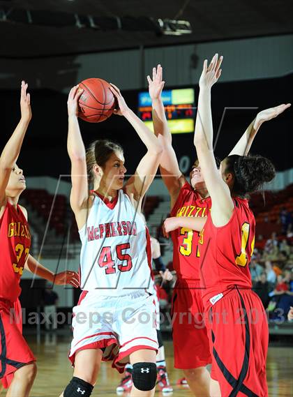 Thumbnail 2 in McPherson vs. Labette County (KSHSAA 4A 1st Round) photogallery.