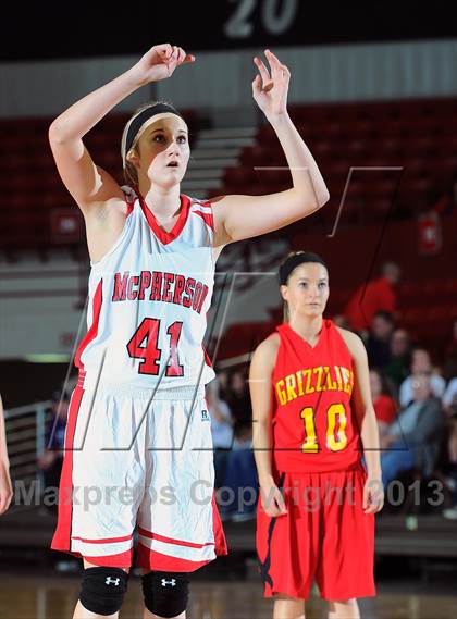 Thumbnail 2 in McPherson vs. Labette County (KSHSAA 4A 1st Round) photogallery.