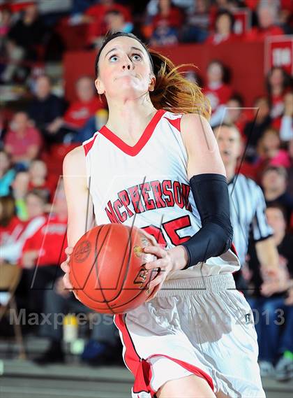 Thumbnail 1 in McPherson vs. Labette County (KSHSAA 4A 1st Round) photogallery.