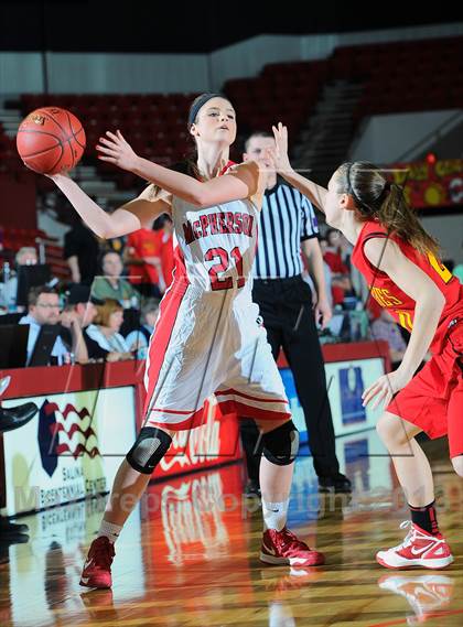Thumbnail 1 in McPherson vs. Labette County (KSHSAA 4A 1st Round) photogallery.
