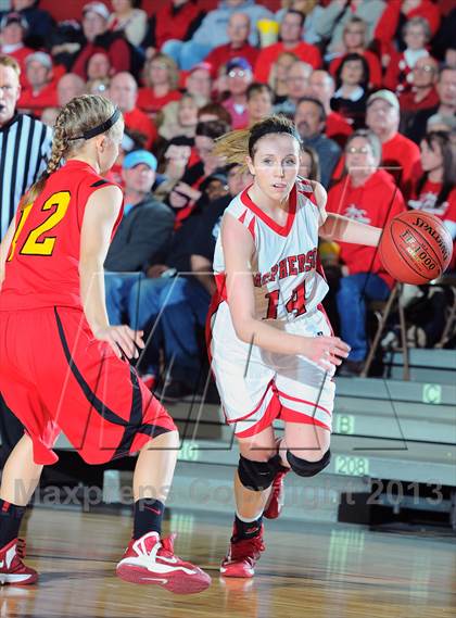 Thumbnail 1 in McPherson vs. Labette County (KSHSAA 4A 1st Round) photogallery.