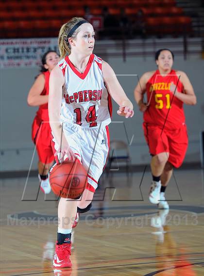 Thumbnail 1 in McPherson vs. Labette County (KSHSAA 4A 1st Round) photogallery.