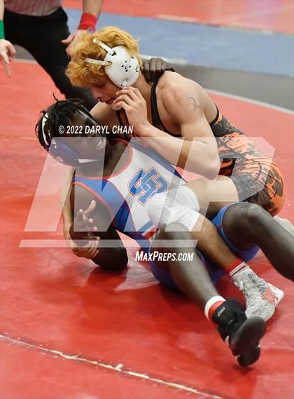 Thumbnail 1 in Poly vs San Gabriel ((CIF Southern Section Wrestling Championships) photogallery.
