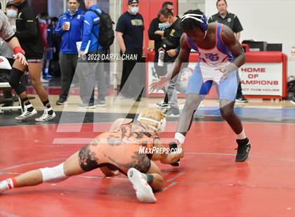 Thumbnail 2 in Poly vs San Gabriel ((CIF Southern Section Wrestling Championships) photogallery.