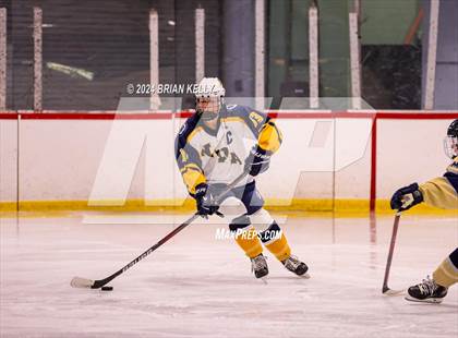 Thumbnail 3 in Notre Dame Academy vs St. Mary's (Hingham Showcase) photogallery.