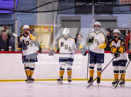 Thumbnail 3 in Notre Dame Academy vs St. Mary's (Hingham Showcase) photogallery.