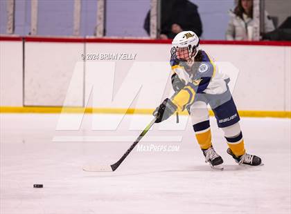 Thumbnail 1 in Notre Dame Academy vs St. Mary's (Hingham Showcase) photogallery.
