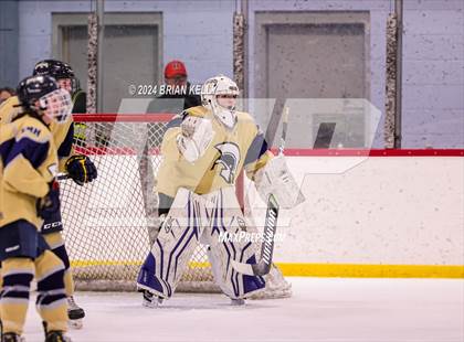 Thumbnail 2 in Notre Dame Academy vs St. Mary's (Hingham Showcase) photogallery.