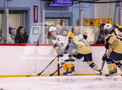 Thumbnail 2 in Notre Dame Academy vs St. Mary's (Hingham Showcase) photogallery.