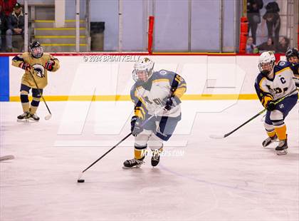 Thumbnail 1 in Notre Dame Academy vs St. Mary's (Hingham Showcase) photogallery.