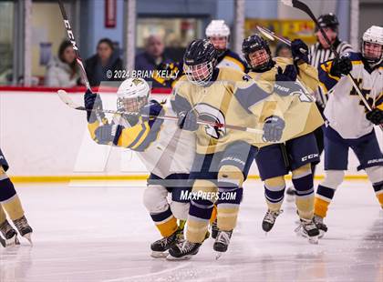 Thumbnail 2 in Notre Dame Academy vs St. Mary's (Hingham Showcase) photogallery.
