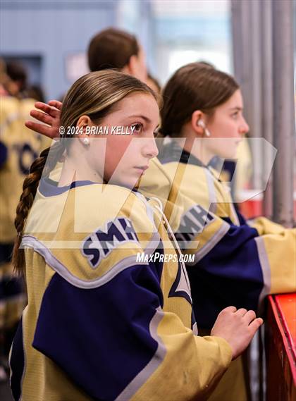 Thumbnail 2 in Notre Dame Academy vs St. Mary's (Hingham Showcase) photogallery.