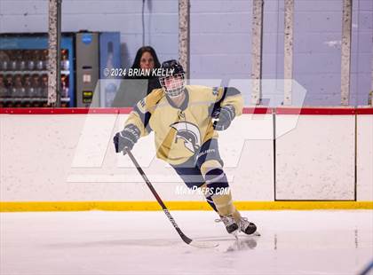 Thumbnail 2 in Notre Dame Academy vs St. Mary's (Hingham Showcase) photogallery.