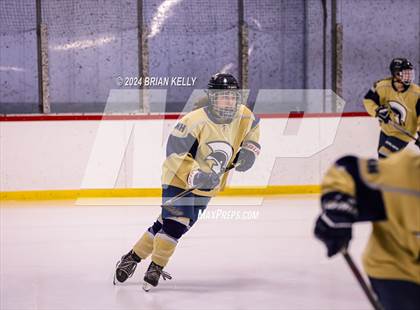 Thumbnail 3 in Notre Dame Academy vs St. Mary's (Hingham Showcase) photogallery.