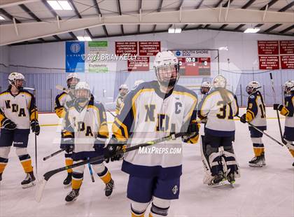 Thumbnail 2 in Notre Dame Academy vs St. Mary's (Hingham Showcase) photogallery.