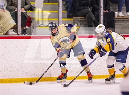 Thumbnail 1 in Notre Dame Academy vs St. Mary's (Hingham Showcase) photogallery.