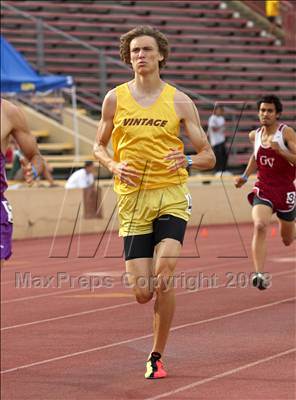 Thumbnail 1 in CIF SJS D1 Championships (Boys Track Events - Day 1) photogallery.