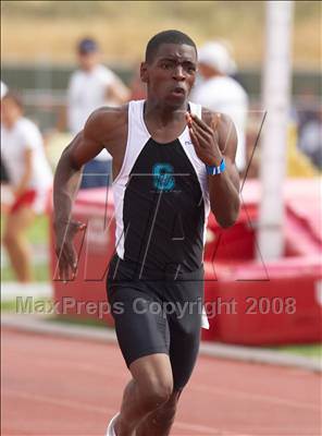 Thumbnail 1 in CIF SJS D1 Championships (Boys Track Events - Day 1) photogallery.