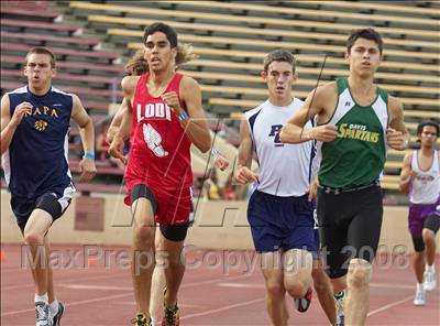 Thumbnail 3 in CIF SJS D1 Championships (Boys Track Events - Day 1) photogallery.