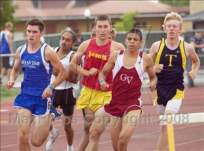 Thumbnail 2 in CIF SJS D1 Championships (Boys Track Events - Day 1) photogallery.