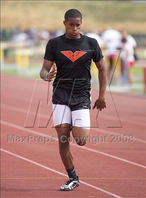 Thumbnail 2 in CIF SJS D1 Championships (Boys Track Events - Day 1) photogallery.