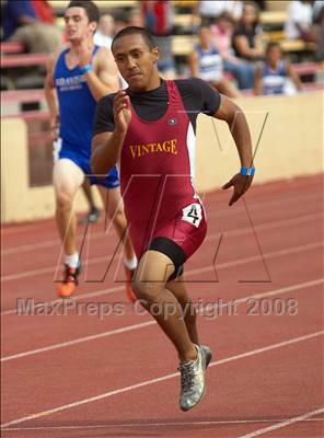 Thumbnail 1 in CIF SJS D1 Championships (Boys Track Events - Day 1) photogallery.