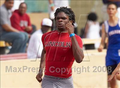 Thumbnail 3 in CIF SJS D1 Championships (Boys Track Events - Day 1) photogallery.